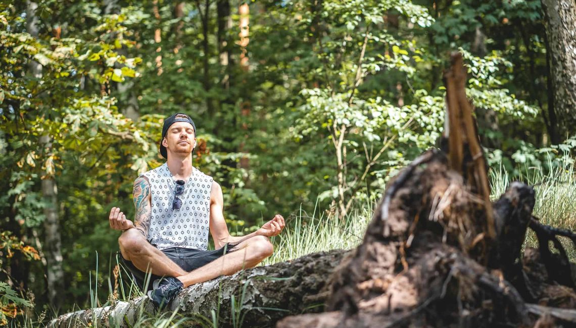 person practicing self care ideas for better physical and mental health